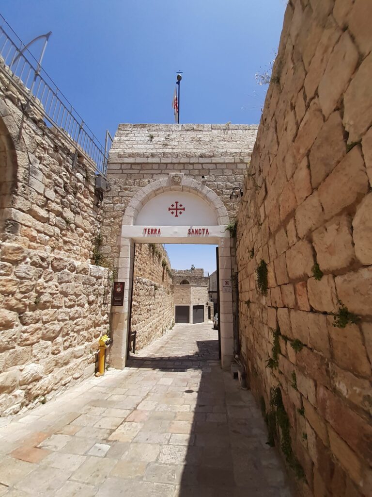 Entrance of the Custody of the Holy Land